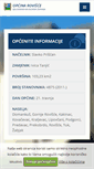 Mobile Screenshot of opcina-rovisce.hr